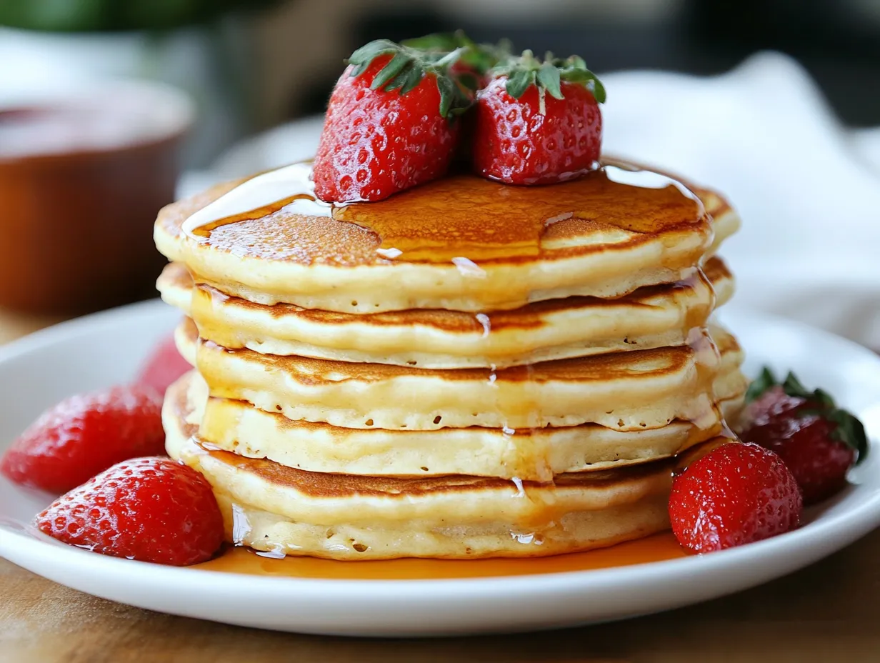 Easy Pancake Recipe: Homemade Pan Cakes Made Simple