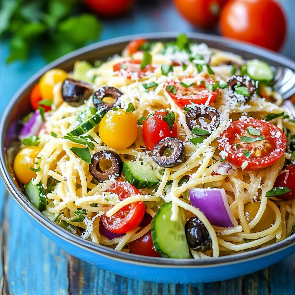 15 Best Italian Spaghetti Salad Tips - Easy Summer Pasta Dish 7 15 Best Italian Spaghetti Salad Tips - Easy Summer Pasta Dish