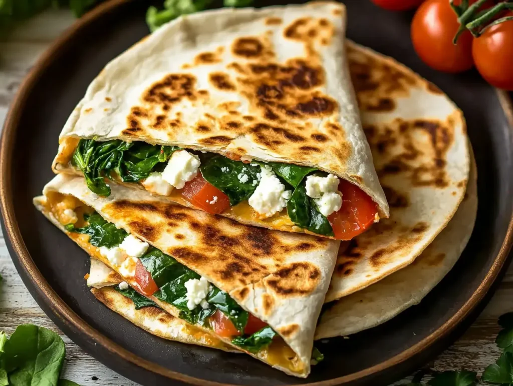 15 Best Spinach and Feta Quesadillas - Quick & Healthy