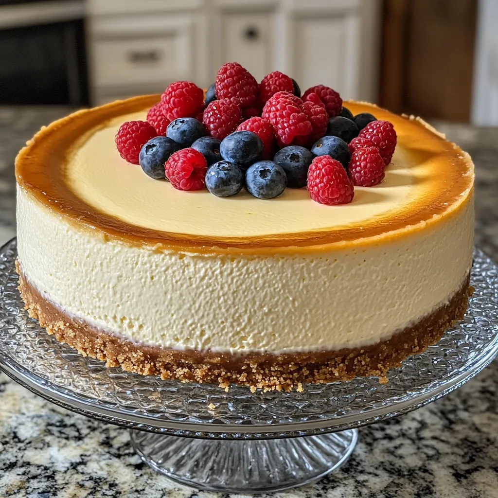 15 Steps to the Best New York Style Cheesecake Recipe - Tall, Creamy & Authentic