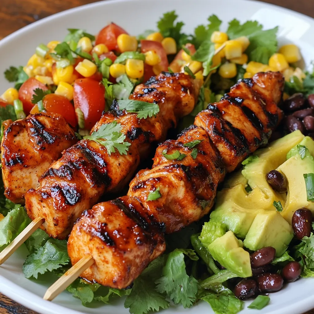 Amazing BBQ Chicken Skewer Salad: 7 Ultimate Summer Recipe Tips