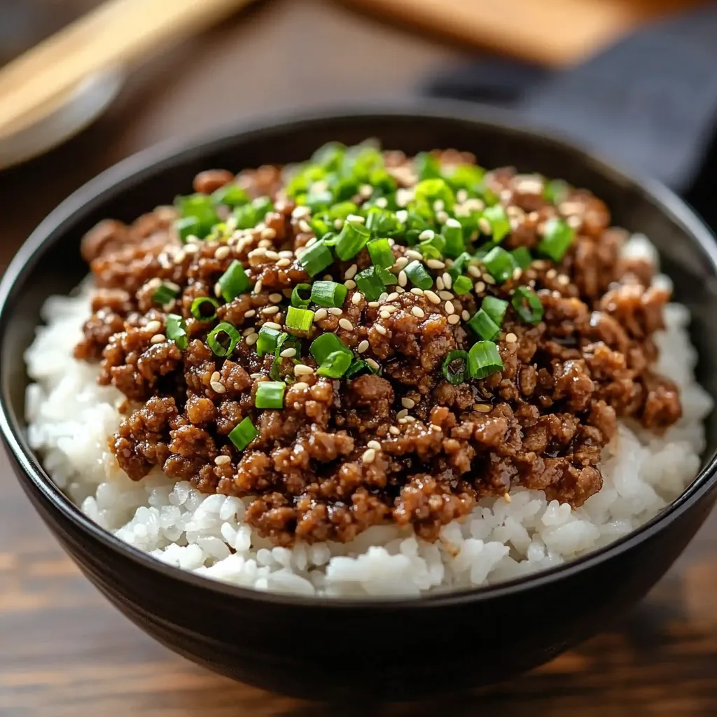 Best Korean Ground Beef Bowl Recipe – Easy and Flavorful