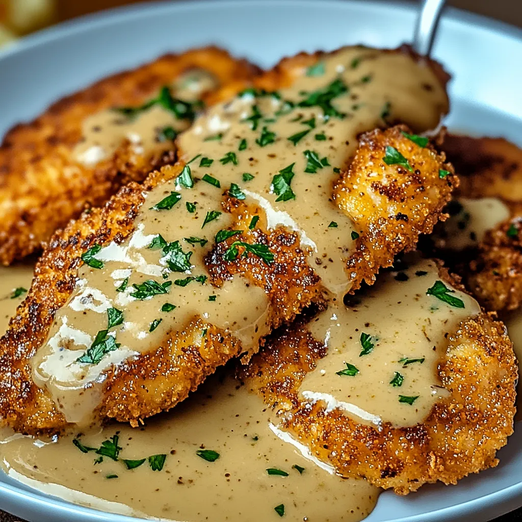 Crispy Parmesan Chicken with Garlic Sauce