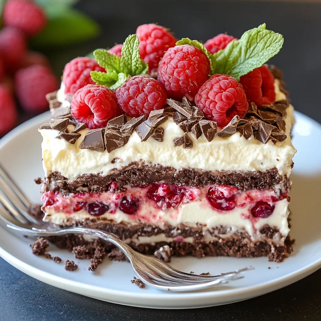 15 Best Raspberry Dark Chocolate Lasagna Recipe Tips - Easy No-Bake Dessert