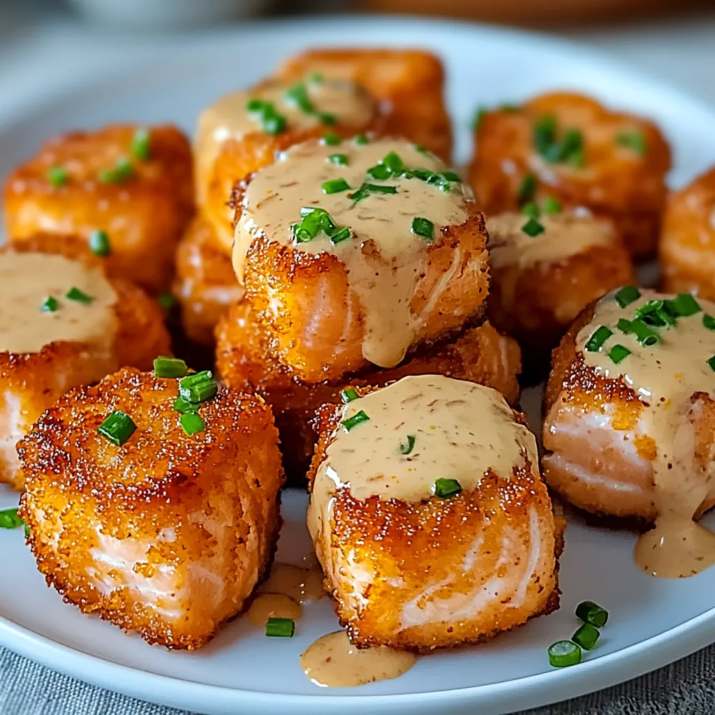15 Crispy Bang Bang Salmon Bites: Easy 30-Minute Recipe | Grammy Recipes 7 15 Crispy Bang Bang Salmon Bites: Easy 30-Minute Recipe | Grammy Recipes