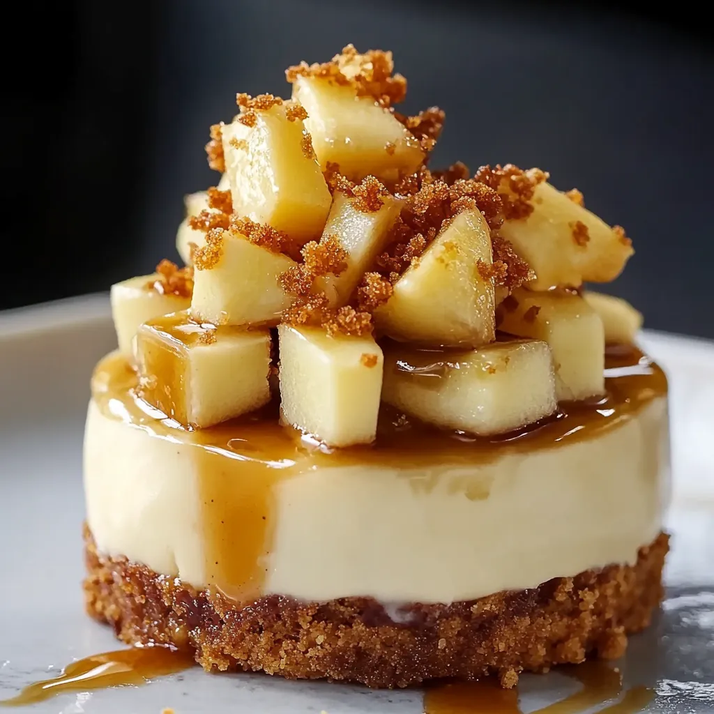 15-Minute Mini Caramel Apple Cheesecake Bites - Easy Recipe