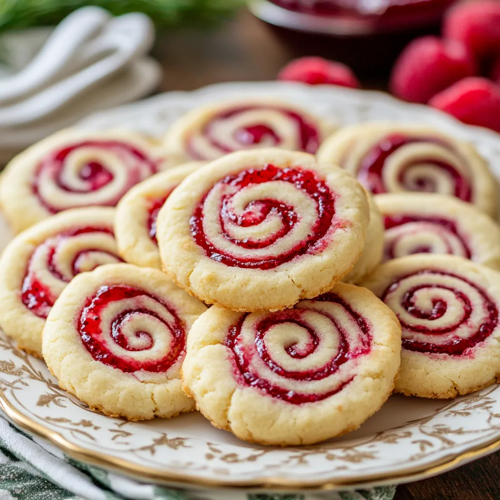 15-Minute Raspberry Swirl Shortbread Cookies - Easy Holiday Recipe 8 15-Minute Raspberry Swirl Shortbread Cookies - Easy Holiday Recipe