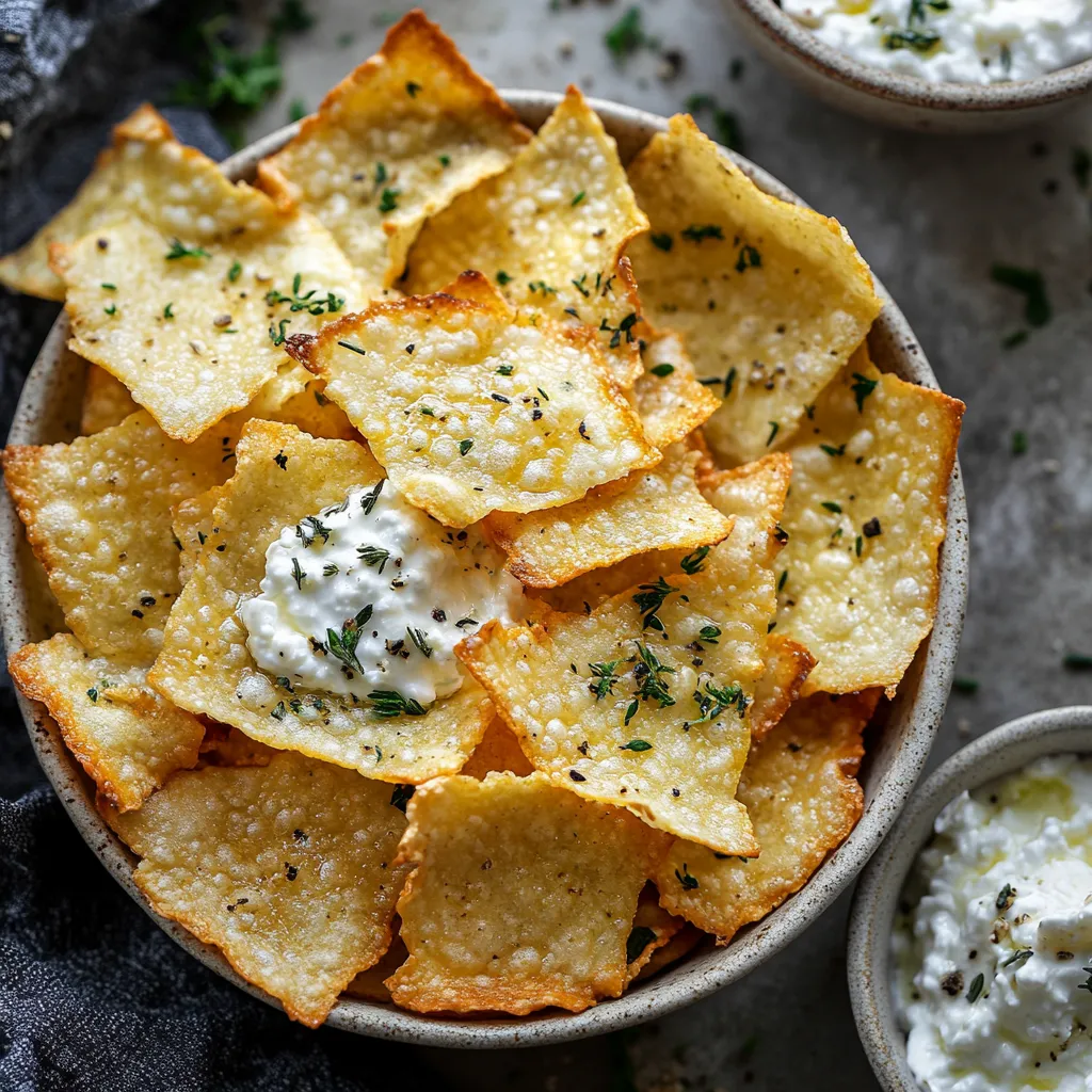 5-Ingredient Cottage Cheese Chips Recipe - Crispy & Healthy 6 5-Ingredient Cottage Cheese Chips Recipe - Crispy & Healthy