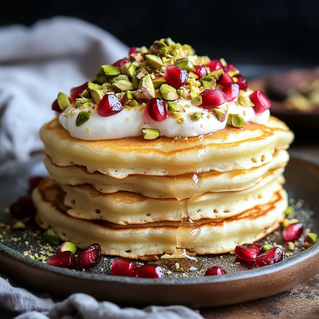 7 Easy Steps to Make Moroccan Pancake Layer Cake (Baghrir) Recipe 7 7 Easy Steps to Make Moroccan Pancake Layer Cake (Baghrir) Recipe