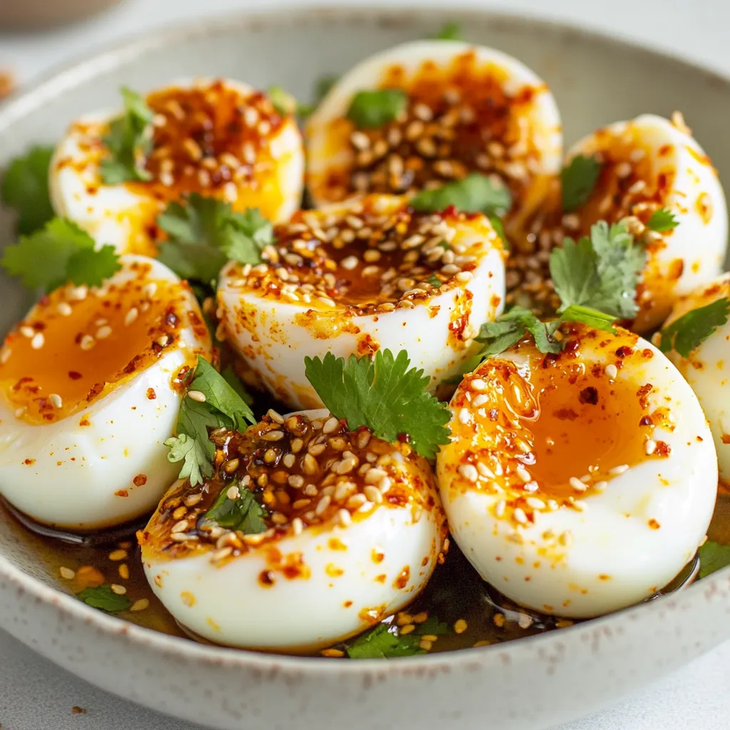 7 Easy Steps to Perfect Spicy Chili Garlic Deviled Eggs - Savory Splash 6 7 Easy Steps to Perfect Spicy Chili Garlic Deviled Eggs - Savory Splash