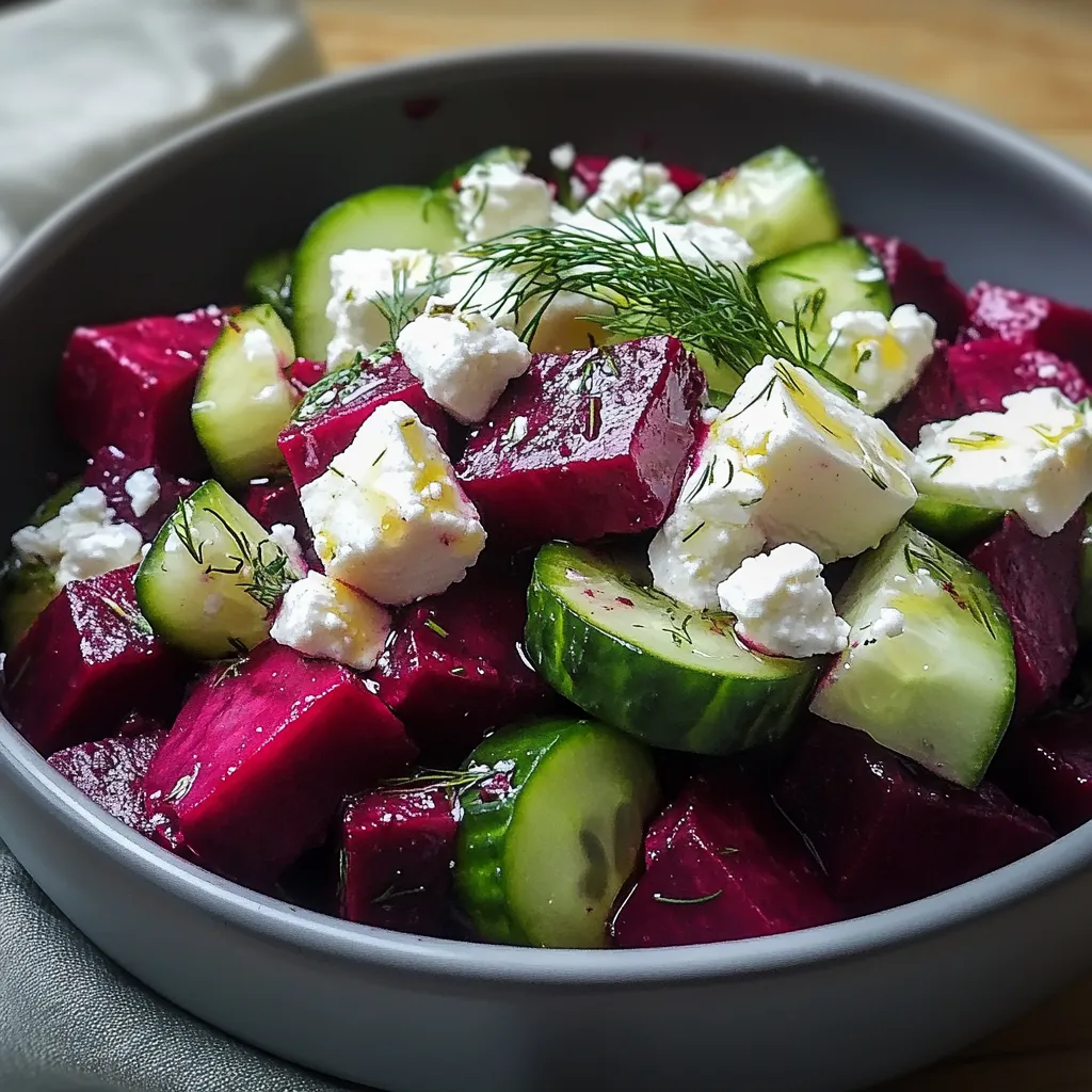 7 Steps to Perfect Beet Salad with Feta, Cucumbers, and Dill | Easy Recipe 7 7 Steps to Perfect Beet Salad with Feta, Cucumbers, and Dill | Easy Recipe