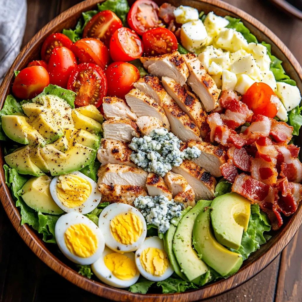 7 Steps to Perfect Cobb Salad Recipe Chicken Bacon – Ready in 30 Minutes