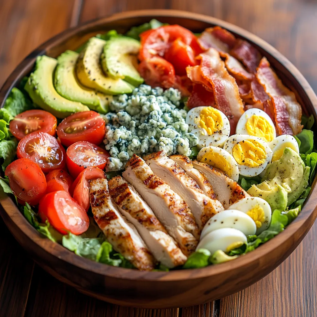 7 Steps to Perfect Cobb Salad Recipe Chicken Bacon – Ready in 30 Minutes 6 7 Steps to Perfect Cobb Salad Recipe Chicken Bacon – Ready in 30 Minutes