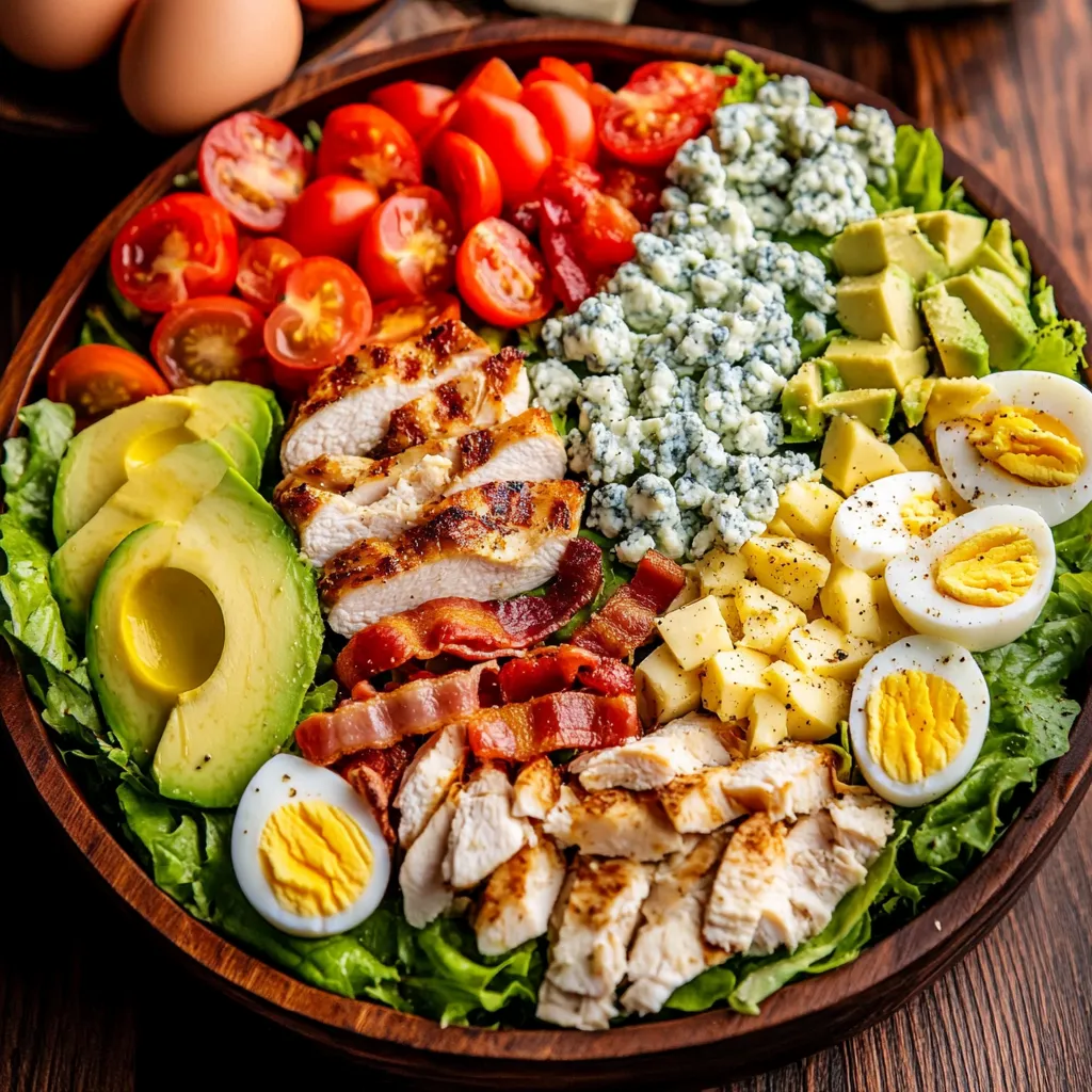 7 Steps to Perfect Cobb Salad Recipe Chicken Bacon – Ready in 30 Minutes 7 7 Steps to Perfect Cobb Salad Recipe Chicken Bacon – Ready in 30 Minutes