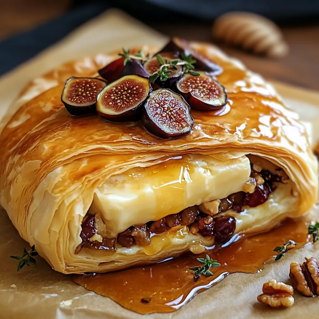 Baked Brie Puff Pastry Honey Fig: 7 Easy Steps to Perfection