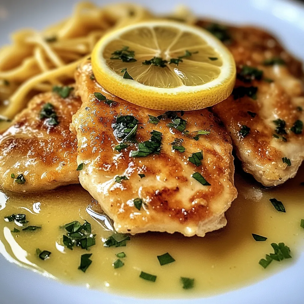 Best Chicken Piccata with Lemon Sauce - Easy 30-Minute Recipe