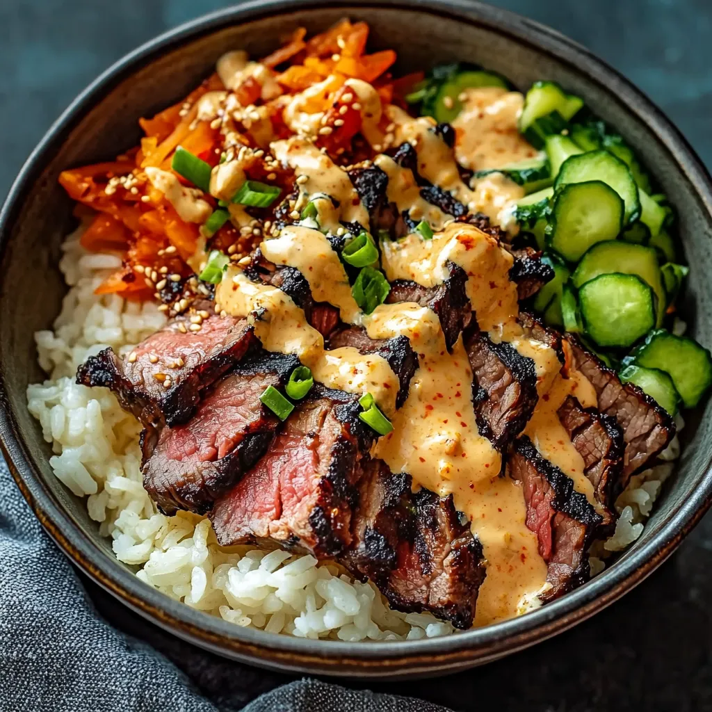 Best Korean BBQ Steak Rice Bowls - Easy 30-Minute Recipe