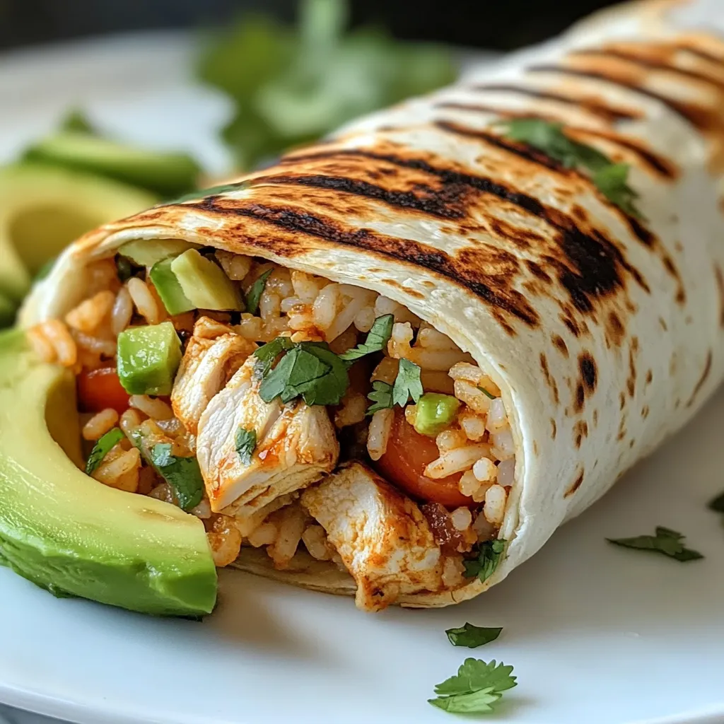 Best Quick & Easy Chicken Avocado Wrap – Ready in 15 Minutes!
