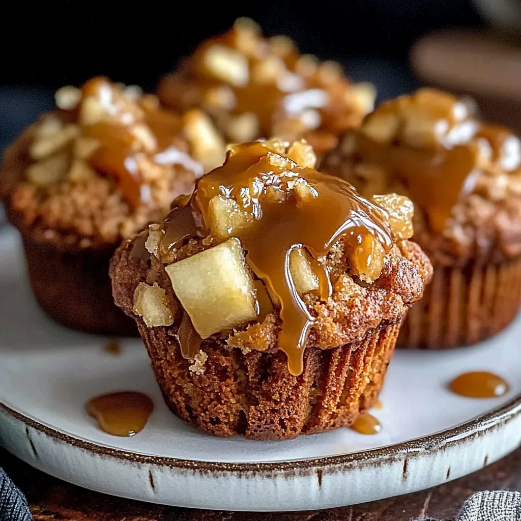 Caramel Apple Muffins Recipe - Ready in 30 Minutes, Gooey & Delicious
