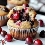 Cherry Chocolate Chip Muffins Recipe | 30-Minute Easy 8 Cherry Chocolate Chip Muffins Recipe 30 Minute Easy