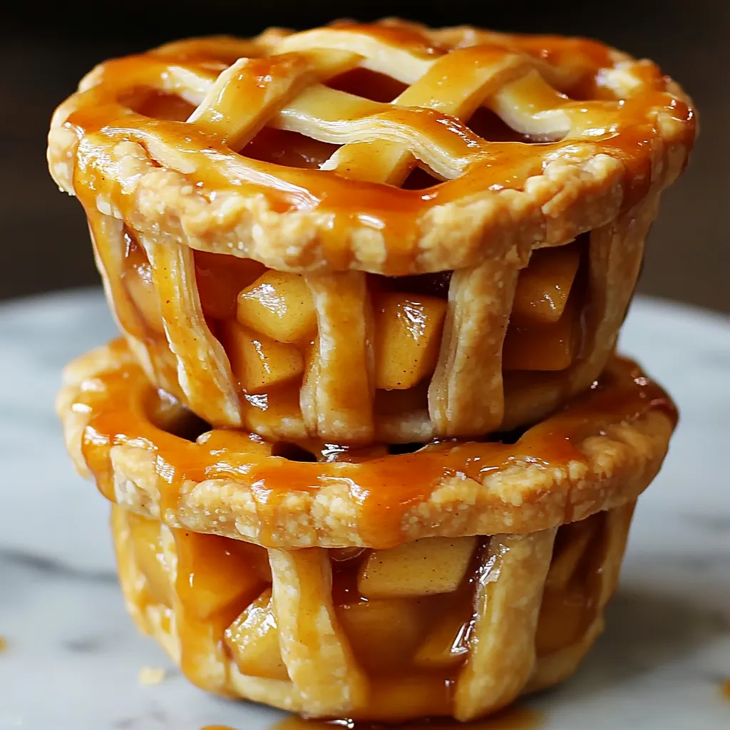 Easy 5-Ingredient Salted Caramel Apple Mini Pies 6 Essential ingredients for salted caramel apple mini pies include the best flour for mini pies (all-purpose works perfectly), fresh seasonal apples, and high-quality sea salt for that perfect salted caramel apple spice blend.