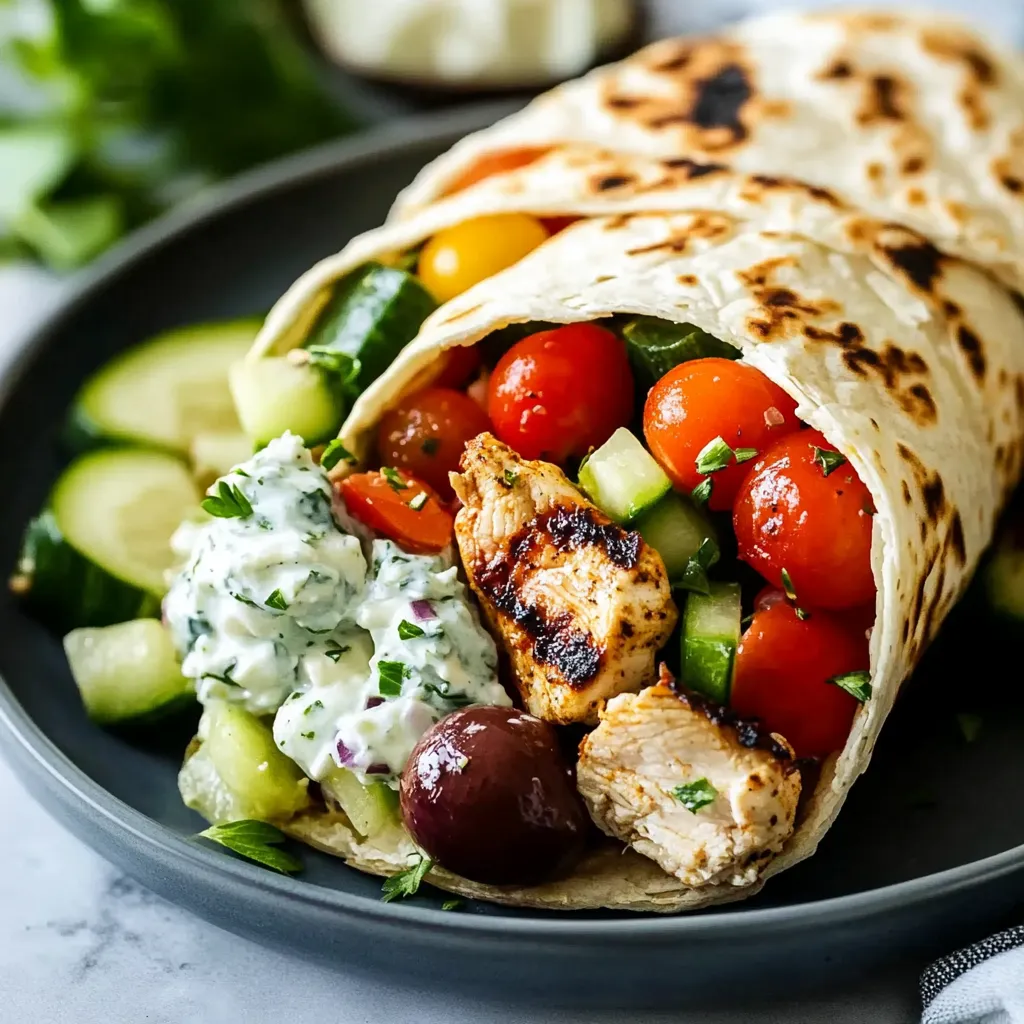 # Mediterranean Chicken Wraps Recipe: 7 Easy Steps to Perfection