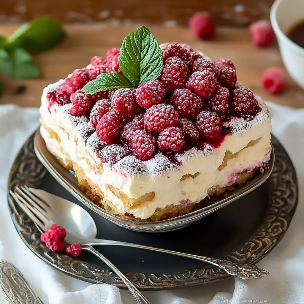 5-Step Fresh Raspberry Tiramisu Recipe – Easy & Delicious