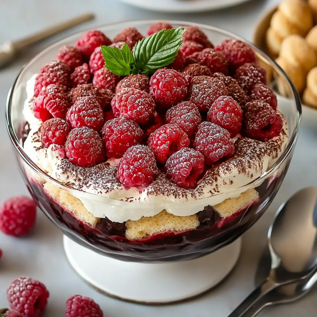 5-Step Fresh Raspberry Tiramisu Recipe – Easy & Delicious