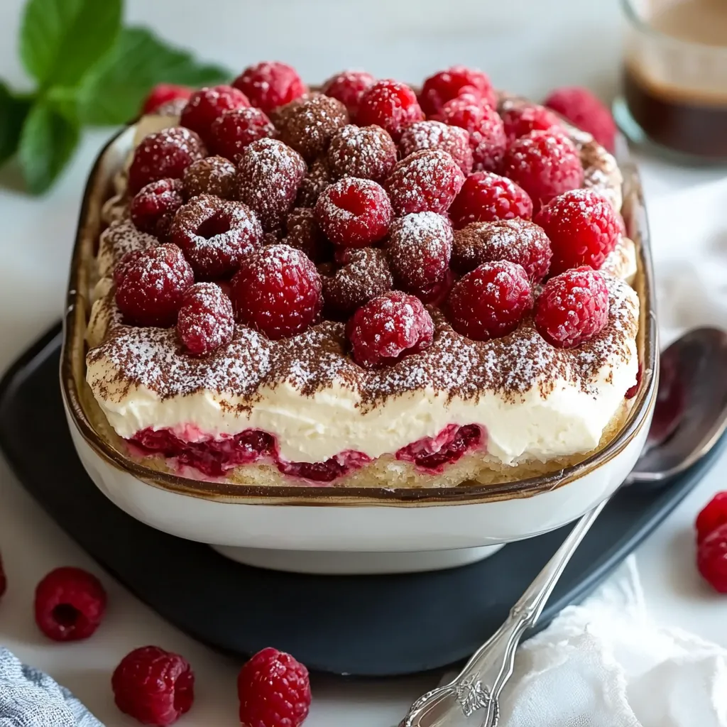5-Step Fresh Raspberry Tiramisu Recipe – Easy & Delicious 5 5-Step Fresh Raspberry Tiramisu Recipe – Easy & Delicious