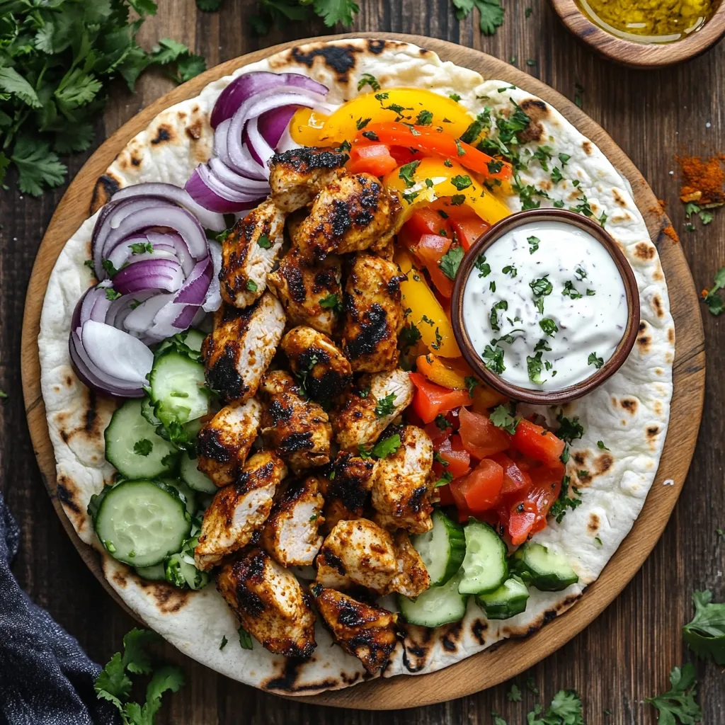 Best Chicken Shawarma with Garlic Sauce Recipe (5 Steps) 7 Best Chicken Shawarma with Garlic Sauce Recipe (5 Steps)