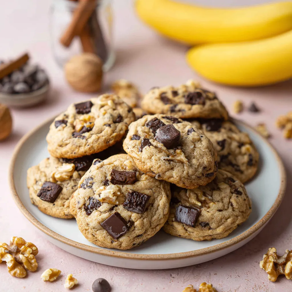 Easy Banana Bread Cookies Recipe - Soft & Chewy (Ready in 30 Minutes!) 6 banana bread cookies