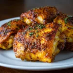 Easy Air Fryer Chicken Thighs Recipe (Crispy & Juicy in 25 Minutes!) 8 easy air fryer chicken thighs