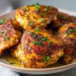 Easy Air Fryer Chicken Thighs Recipe (20 Min + Crispy!) 8 Easy Air Fryer Chicken Thighs Recipe (20 Min + Crispy!)