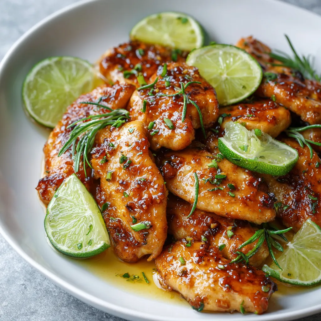 Easy Honey Lime Chicken Recipe (Ready in 20 Minutes!) 8 Ingredients for Honey Lime Chicken