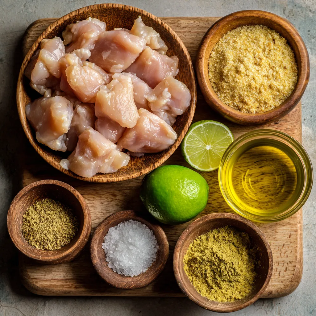Ingredients for Honey Lime Chicken