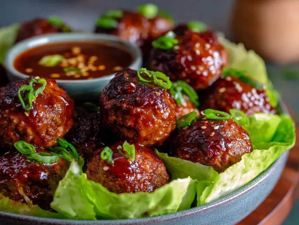 Korean BBQ Meatballs Recipe10