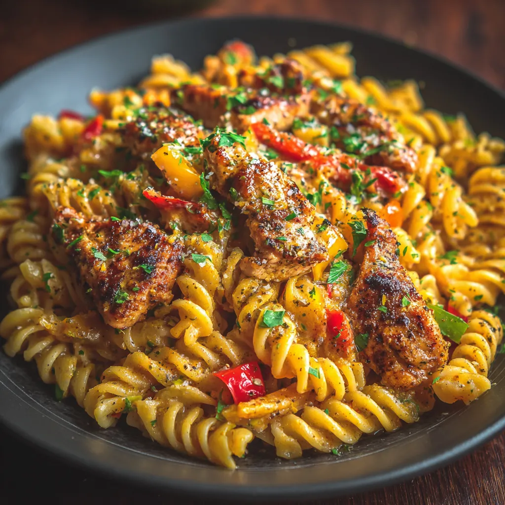 Easy Rasta Pasta Recipe: Creamy Caribbean Jerk Chicken Pasta (30 Minutes!) 6 Rasta Pasta Recipe