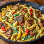 Easy Rasta Pasta Recipe: Creamy Caribbean Jerk Chicken Pasta (30 Minutes!) 8 Rasta Pasta Recipe