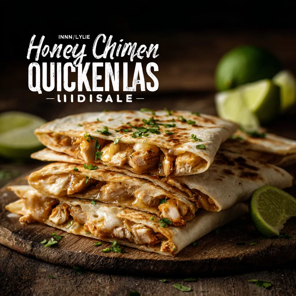 The Ultimate Honey Lime Chicken Quesadillas Recipe (Restaurant-Quality at Home)