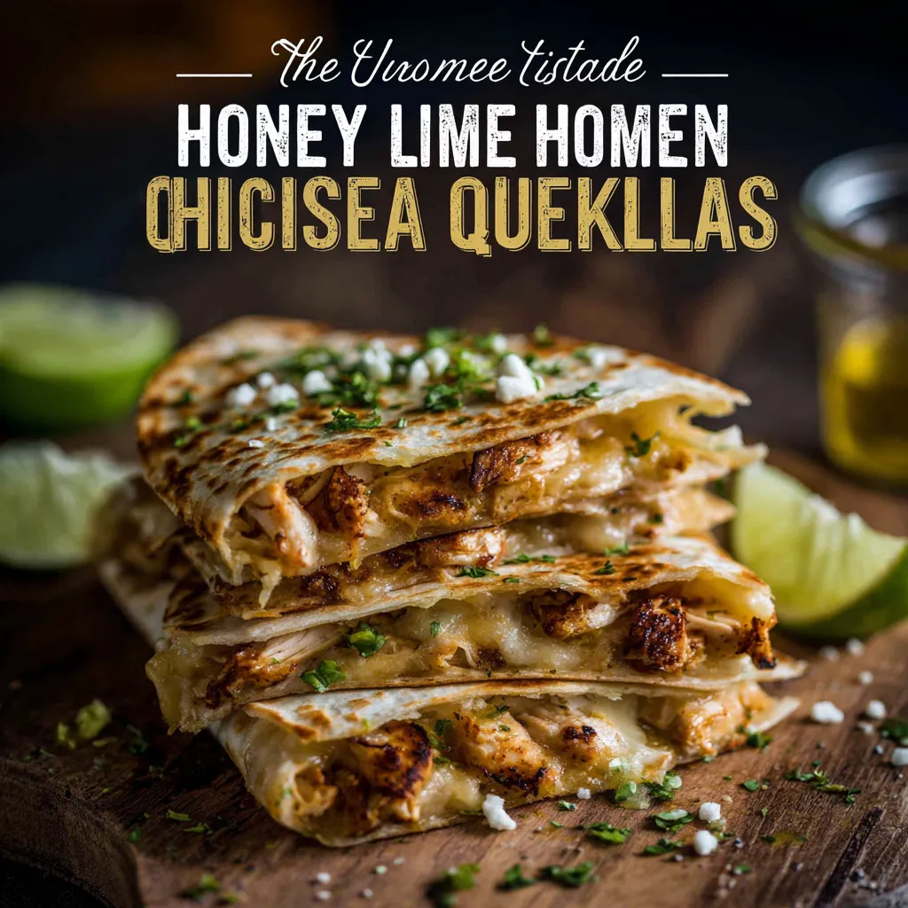 The Ultimate Honey Lime Chicken Quesadillas Recipe (Restaurant-Quality at Home) 8 The Ultimate Honey Lime Chicken Quesadillas Recipe (Restaurant-Quality at Home)